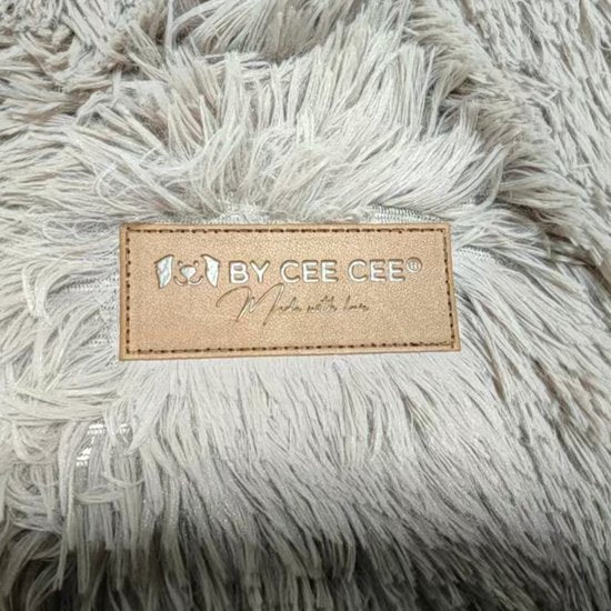 By Cee Cee Origineel Hondendeken Bank – Hondenkleed Bank - Hondenmand - Premium - Volledig Afritsbaar - Mokka Taupe - 85x90 - Maat M