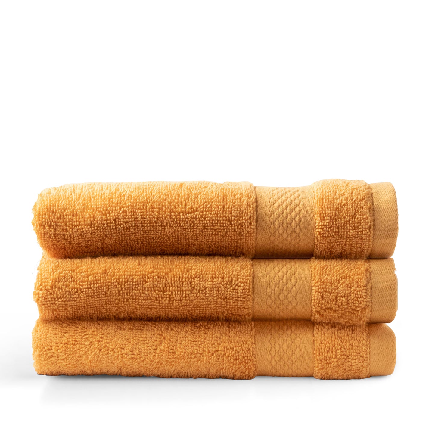 Doubledry Hotel Collectie Handdoek Set – 3 stuks – 50x100 cm – Okergeel