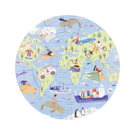 Stokke® MUtable™ V2 Puzzel - Rond De Wereld