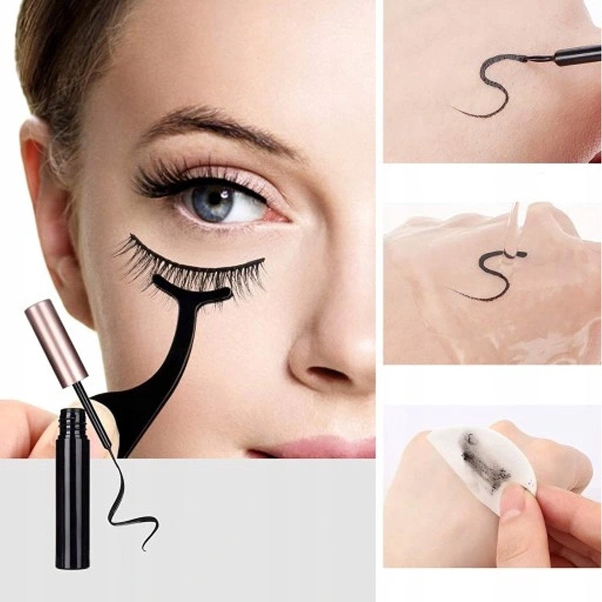 Magnetische Wimpers - Eyeliner & Pincet - Wimper Extension - 3 Paar Nepwimpers - Lashes Set - Rheme