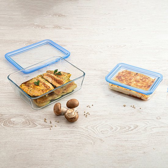 Pure Glass Ovenschaal Rechthoekig 2,6 liter