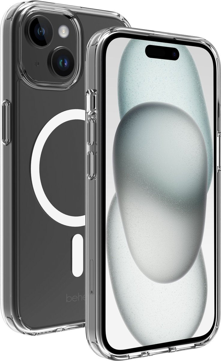 BeHello Hoesje iPhone 15 - MagSafe - Transparant