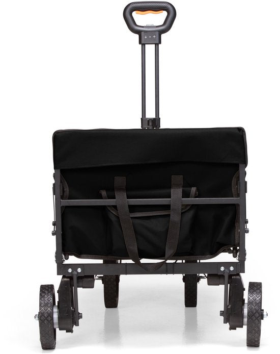 Mr Fold Elektrische Bolderkar - XL - Opvouwbaar - 255L - 100KG Draagkracht - Zwart - 5 Jaar Garantie