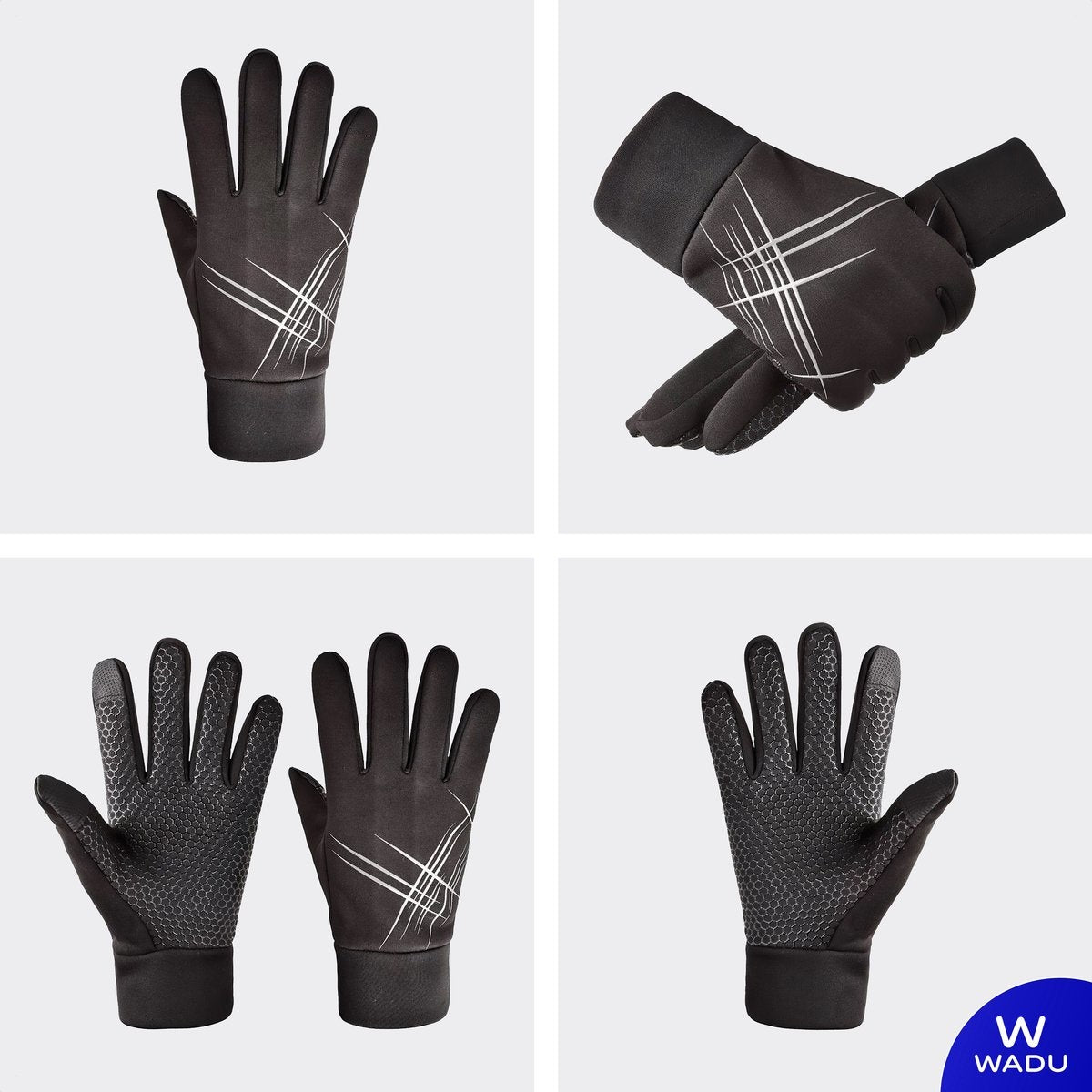 Touchscreen Handschoenen voor Heren en Dames – Maat L – Warm, Stijlvol en Praktisch voor Koud Weer