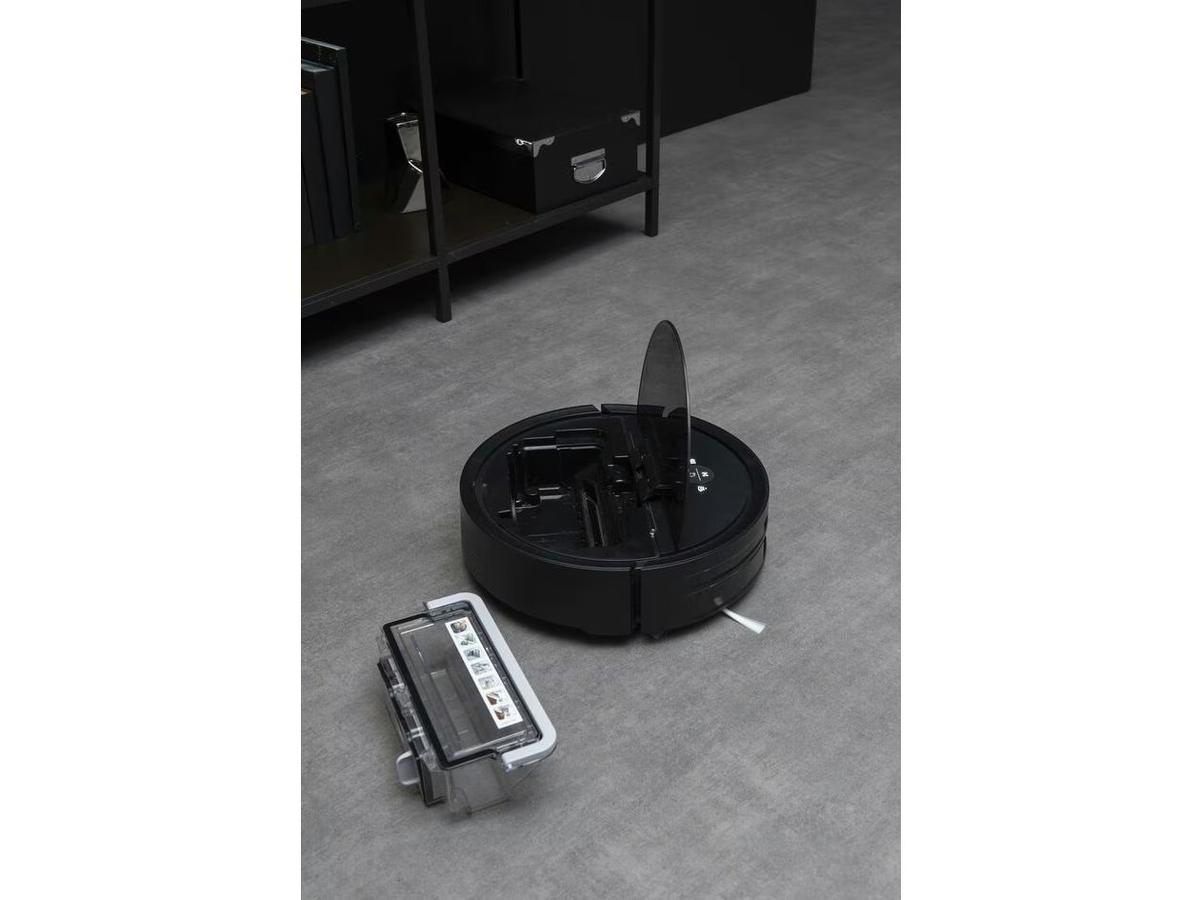 Rowenta X-Plorer AI Robotstofzuiger - Lasernavigatie en Dweilfunctie - 340 x 97 mm - Zwart
