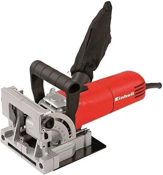 Einhell Lamellendeuvelfrees TC-BJ 900 - 860 W - 11.000 t/min - Ø100x22x3,8 mm - Max. Freesdiepte: 14 mm - Hoekinstellingen: 0°-90° - Incl. Stofzak
