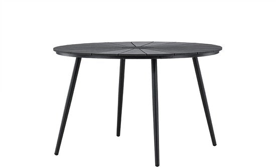 San Vito tuintafel Ø120cm zwart