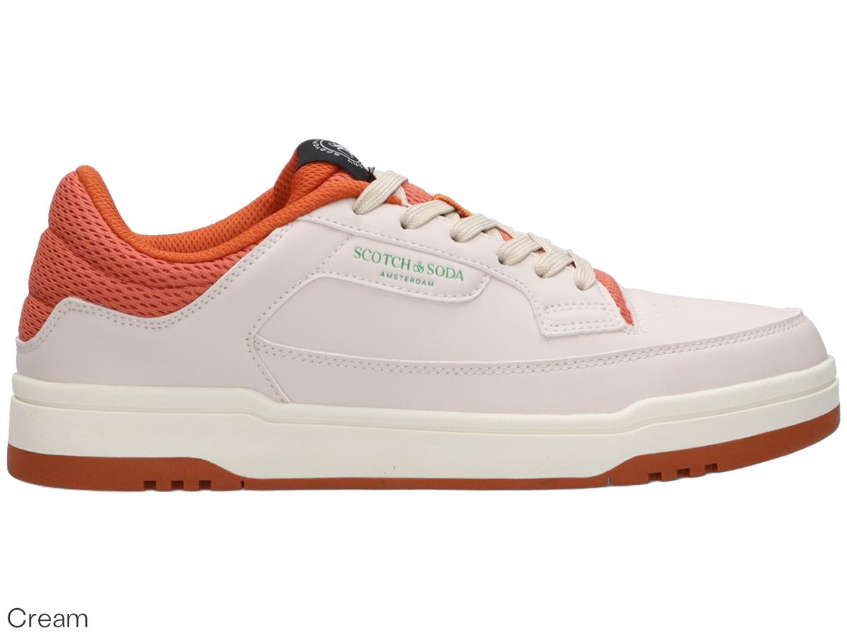 Scotch & Soda Crout Sneakers - Sportief Elegant Design - maat 42 - Green/Cream