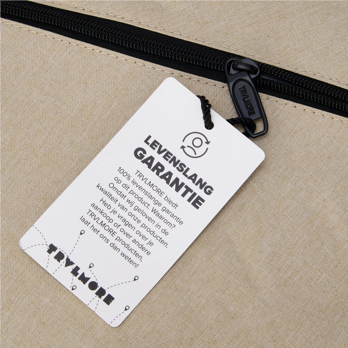 TRVLMORE 40L Reistas Rugzak – Handbagage – 49 x 34 x 13 cm – Beige