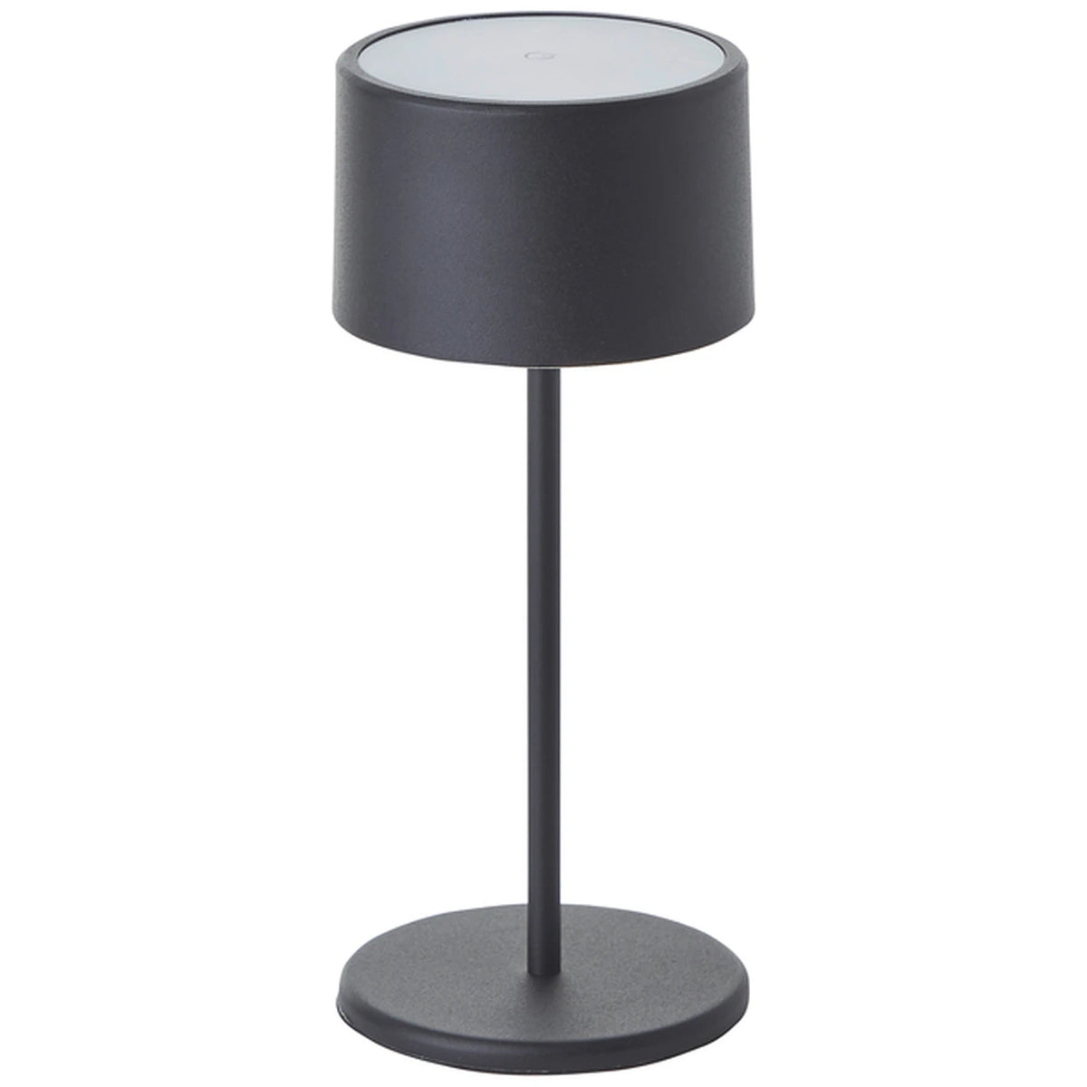 Brilliant Helio LED Tafellamp - Oplaadbaar - Touch Dimmer - 21 cm - Zwart