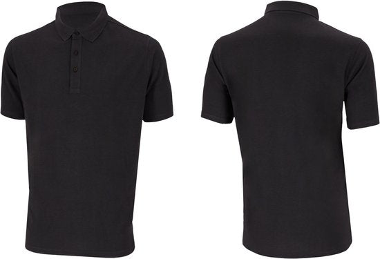 Bamboo Elements - Polo Shirt Heren - Antraciet Grijs XL - Polo Heren Korte Mouw - Pique Stof - T Shirt Heren - Bamboe