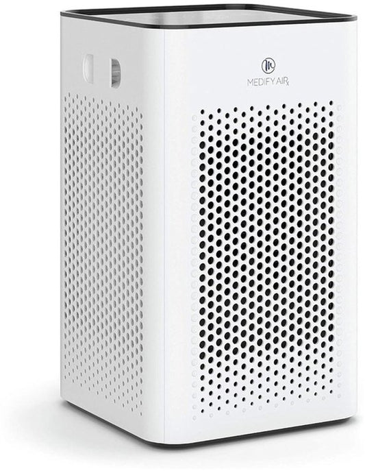 Medify Air MA-25 Luchtreiniger – 170 m³/u Air Purifier – HEPA H13 Filter & Touchbediening – Nachtmodus – Luchtfilter tegen Hooikoorts, Allergieën & Huisstofmijt – Wit
