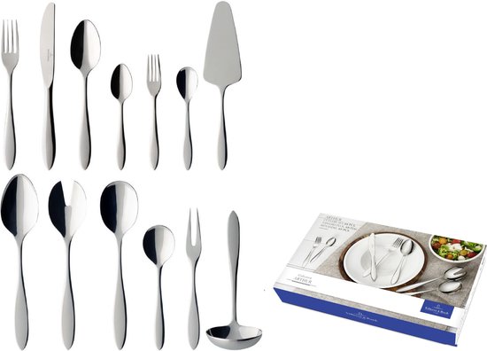 Villeroy & Boch Arthur Bestekset - 68 delig - RVS