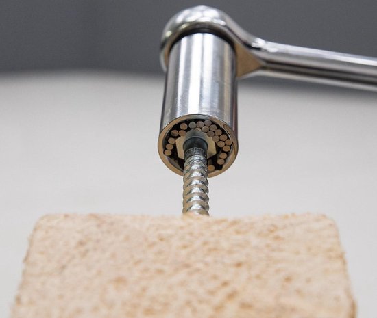 Hammersmith PowerGrip XXL| Universele Dopsleutel | Universal Socket XXL  | Gereedschapskist accessoire | 11mm tot 32mm in 1 Dopsleutel