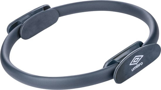 Umbro Pilates Ring - 39 x 5 CM - Yogaring - Fitnessring - Buikspiertrainer - Beentrainer - Thuisfitness - Duurzaam Rubber - Antislip Grepen - Blauw