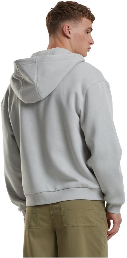 Urban Classics - Fluffy Vest met capuchon - S - Grijs