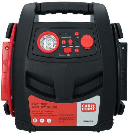 Carpoint Jumpstarter – 12 Volt – Continue vermogen 400A – LED verlichting – Starthulp