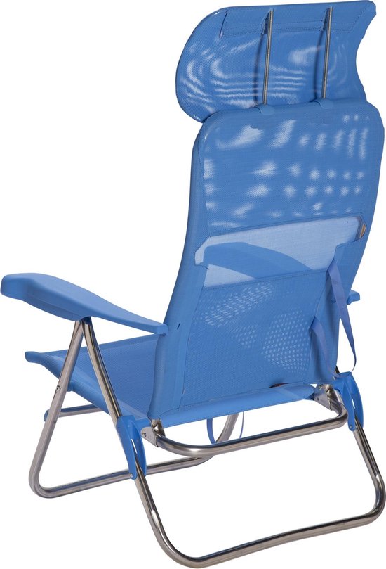 Crespo - Strandstoel - AL/205 - Compact - Blauw