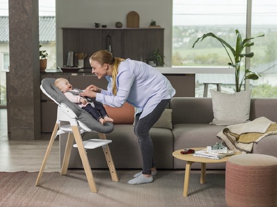 Stokke Steps Kinderstoel - White Naturel