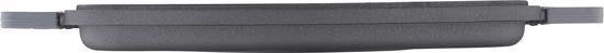 Bergner Infinity Chefs Grillplaat 42 X 22 Cm - Gegoten Aluminium - Soft-Touch Handvaten