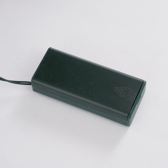Black Box Trees Glendon Kunstkerstboom in Pot met 30 LED lampjes - H90 x Ø51cm - Groen
