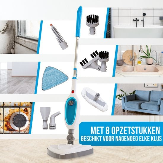 Strex 12 in 1 Stoomreiniger & Handstomer - Stoom Reinigingsmachine - Voor Harde/Zachte Ondergronden