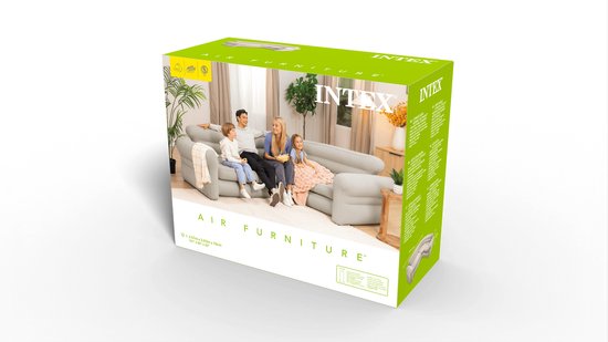 Intex Opblaasbare Hoekbank - 257 x 203 x 76 cm