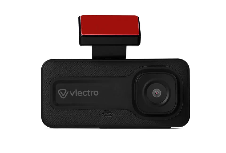 Vlectro Dashcam - Voor-/Achter-/Binnencamera - 1080P - Bewegingsdetectie - Compact