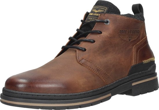 Heren Veterschoenen Pme Legend Pme Legend Fleetman Cognac - Maat 44