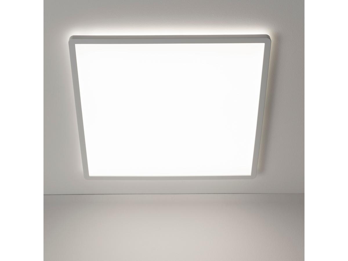 Brilliant Tanida LED-Plafondlamp - RGBW Kleuren - Vierkant Model - 23W, 3000 lm, 4000K