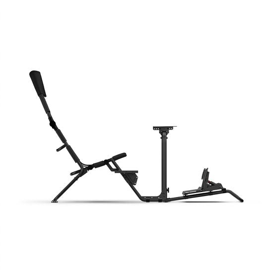 VDD Gaming - Opvouwbare sim-race cockpit - Sim-racer - Racecockpit - Opvouwbaar - Zwart