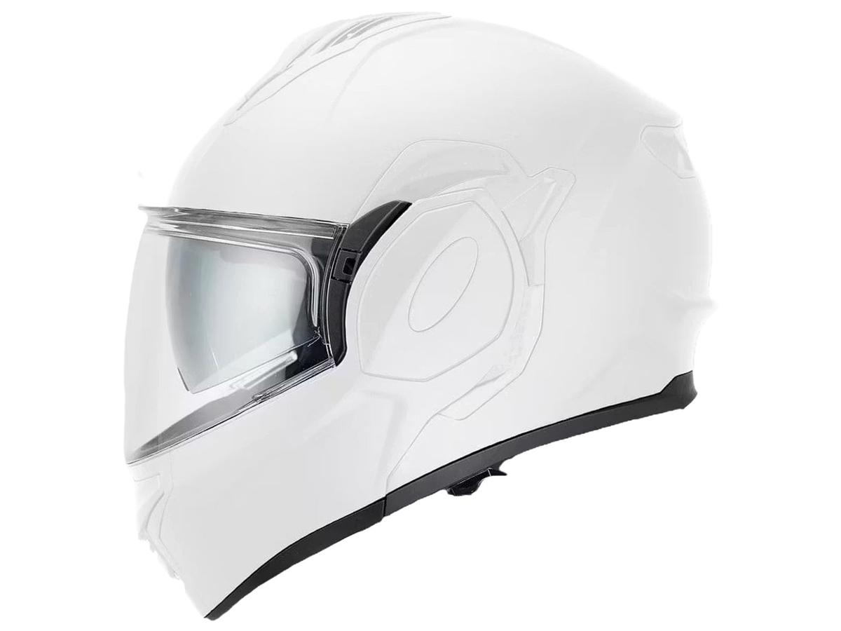 Apex MI200 Flip-Over Motorhelm - Inclusief Pinlock - maat XL - Pearl White