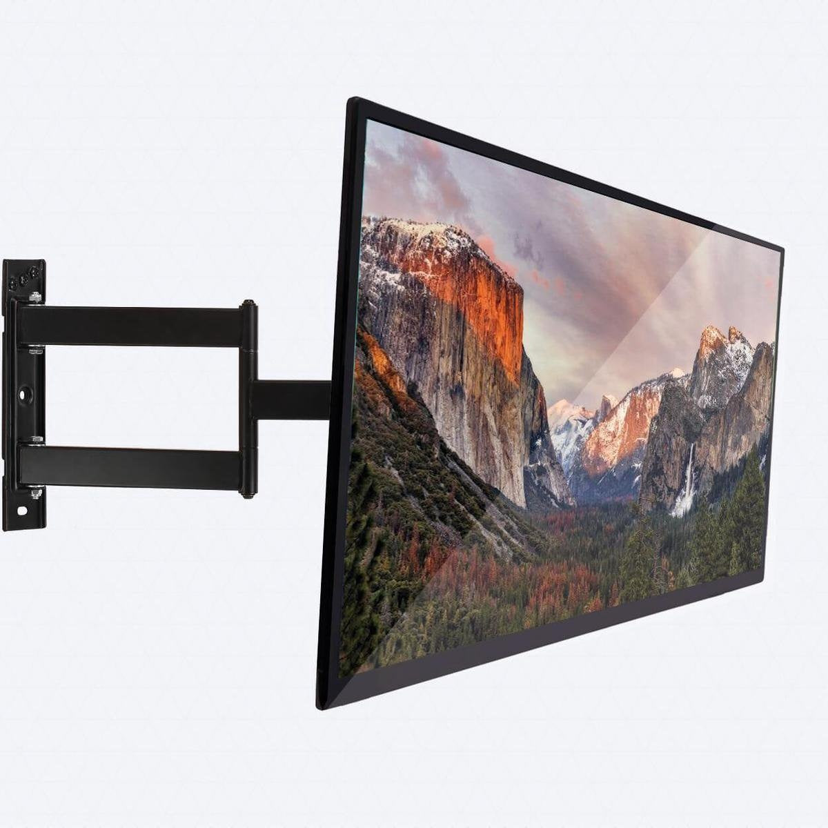 Auronic TV Beugel - Draaibaar en Kantelbaar - 26 tot 55 inch - tot 30 KG - Zwart