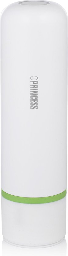 Princess 492985 Vershoudbakjes - Vacuüm Sealer Set – 2 glazen oven- en vershoudschalen met twee kunststof deksels - Elektrische vacuümpomp