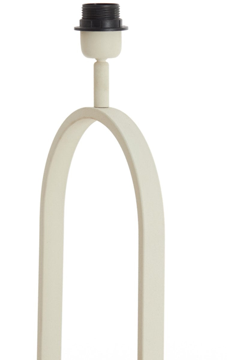 Light & Living Vloerlamp Jamiri 142 cm hoog - Crème - Metaal, Minimalistisch Design