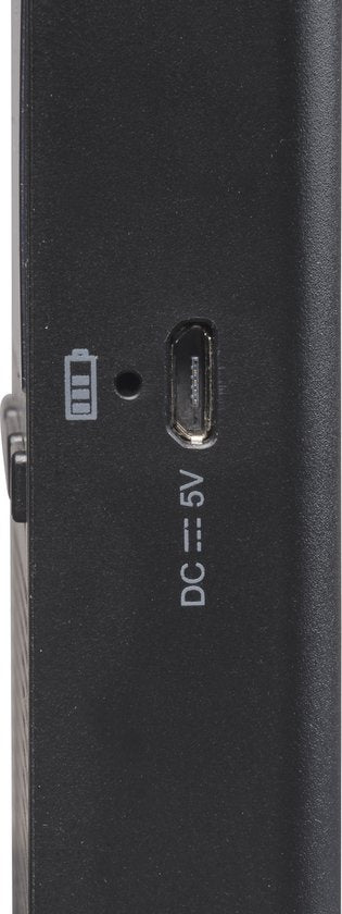 Denver DAB-radio - Draagbare radio - Batterijen u0026 Netstroom - 60 voorkeuzezenders - Reiswekker - DAH126 - Zwart