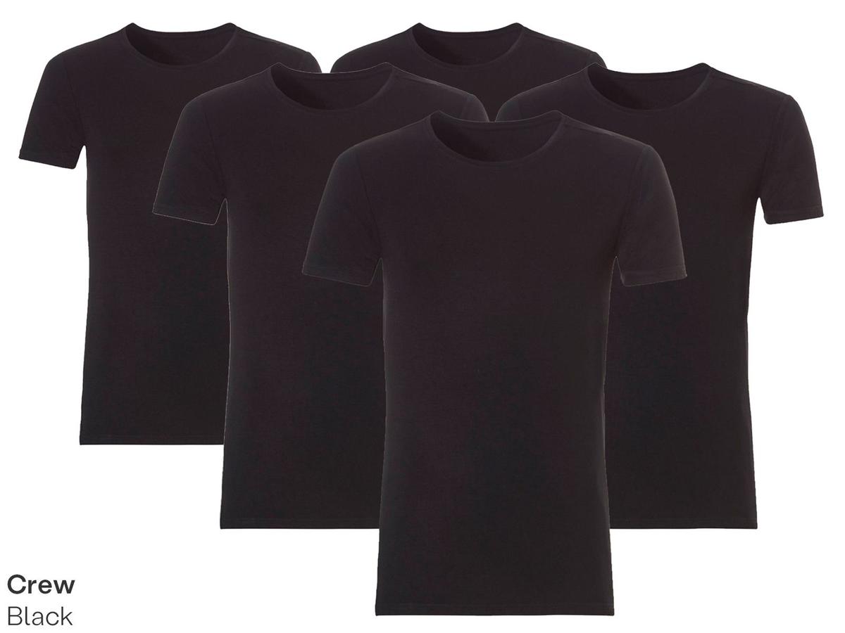 Ten Cate Basic Heren T-shirt - Ronde of V-Hals - maat 2XL - White