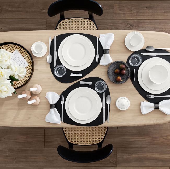 Villeroy Boch Wonderful World Dinerbord - Ø 27 cm - Wit - Set van 6