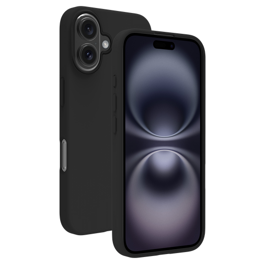 BeHello Hoesje iPhone 16 Soft Touch - MagSafe - Zwart