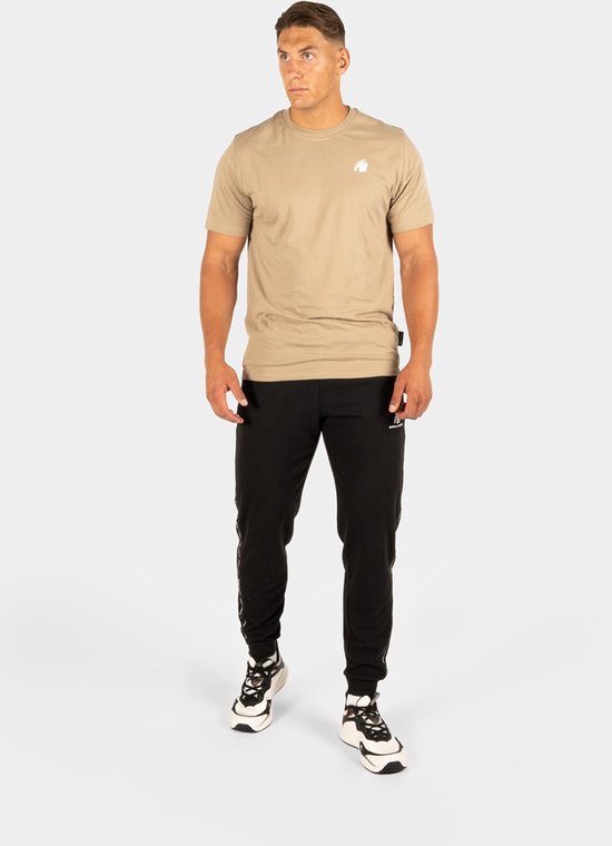 Gorilla Wear Harvey Trainingsbroek - Zwart - 4XL