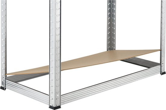 2 stuks Magazijnstelling / Opbergrek - Easy - 160 x 80 x 40 cm