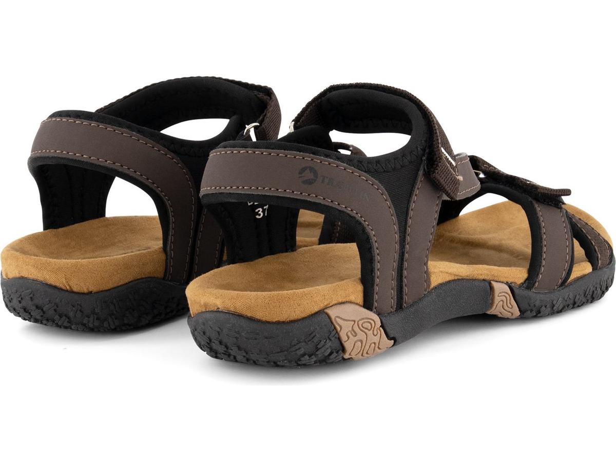 Travelin Helsem Sandalen - Zwart - maat 38