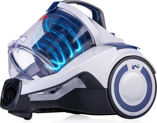 Dirt Devil Stofzuiger zonder Zak DD2504 - HEPA 12 Filter - 3 Opzetstukken - 700W - Wit