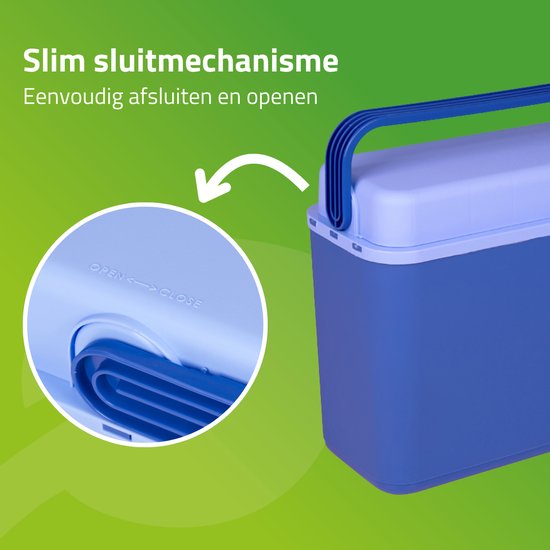 Bo-Camp - Autokoelbox - Arctic - Blauw - Polyethyleen - 12 Liter