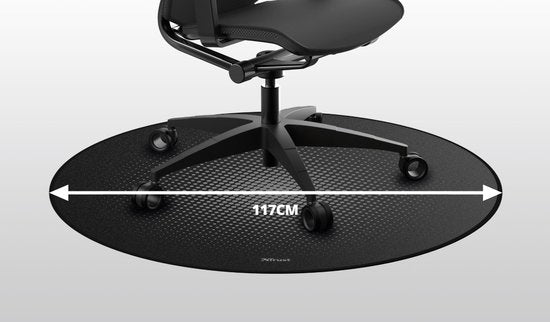 Trust Mika - Vloermat - Rond - Slijtvast - Anti-slip