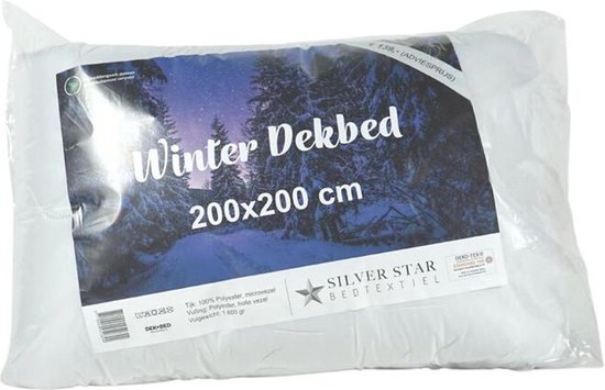 Silver Star Winter dekbed 200x200cm 100% polyester