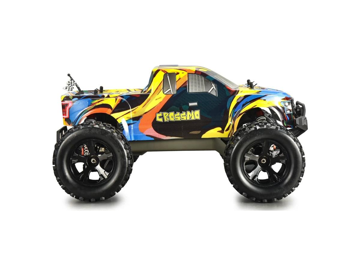 Jamara Crossmo Monstertruck - 4WD - 1:10 schaal - 44 x 33,5 x 22,5 cm - Multicolor