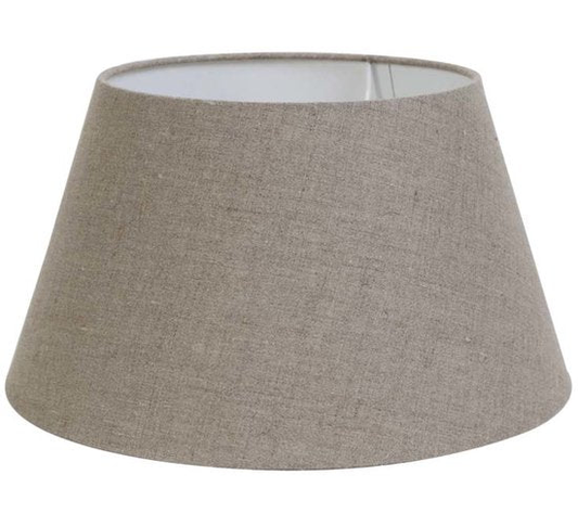 Light & Living - Lampenkap DARK LINEN - 25x18x14cm - Grijs
