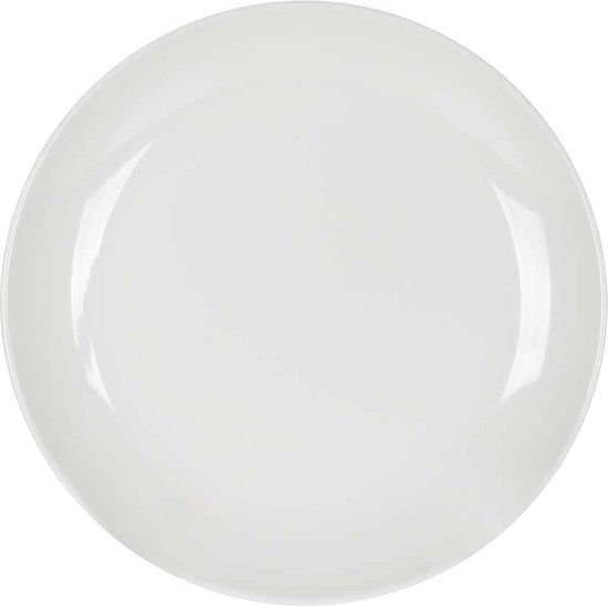 Gimex - Solid Line - Servies - Zwart & Wit - 16-Delig