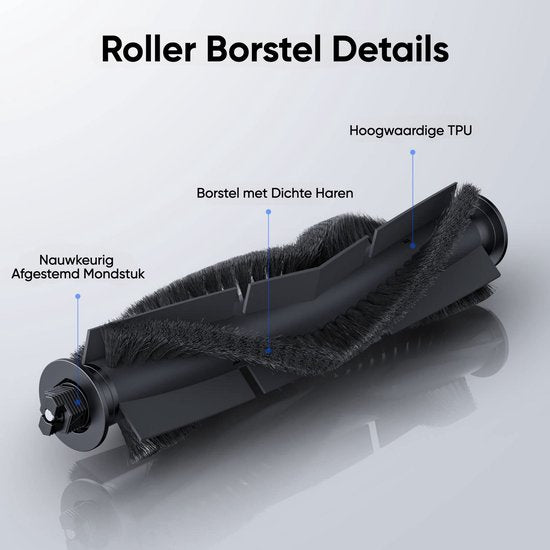 Lubluelu SL60D Robotstofzuiger met LDS9.0 LiDAR – 4000Pa Zuigkracht – 2-in-1 Stofzuiger & Dweil – App & Spraakbesturing